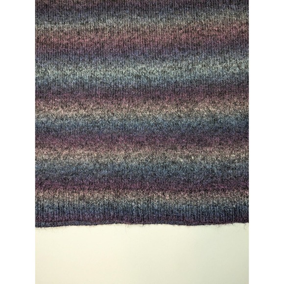 Lane Bryant Wool Blend Multicolored Elastic Waist Skirt Size 22/24 - Picture 4 of 6